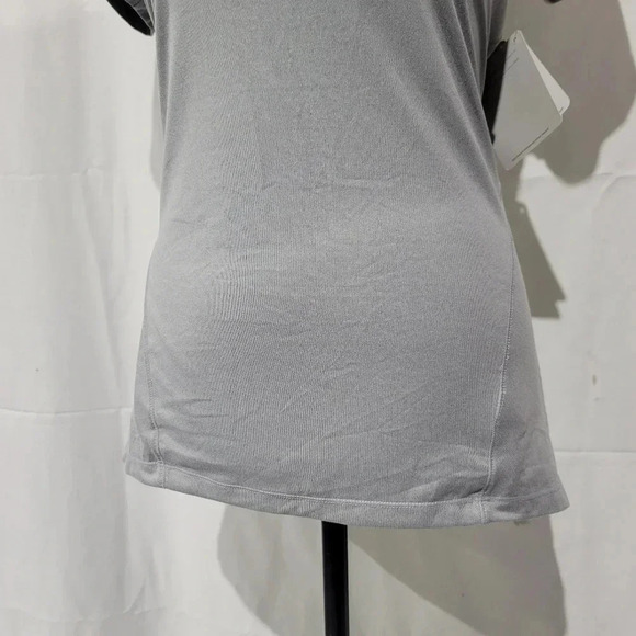 Reebok NEW Women's Scoop Neck Dri Gray Heather Excell Athletic Top M - Picture 6 of 11